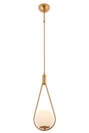 Opviq Lámpara de araña Av-4316-1S Dorada